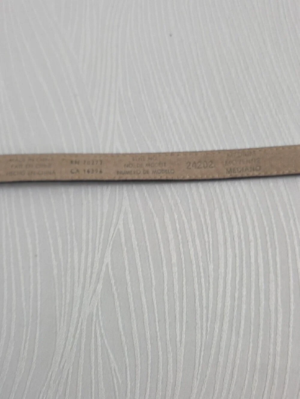Vintage Liz Claiborne Black & Blue Patent Skinny Belt with Gold Buckle 35 1/2 In